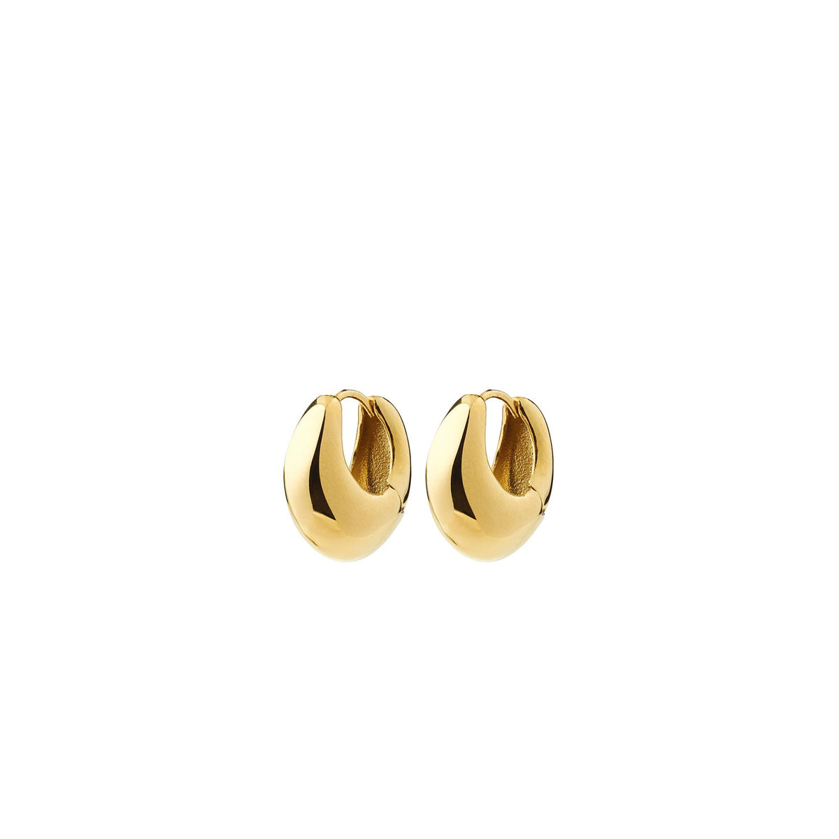 Pilgrim Kaiora Hoop Earrings, Gold