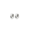 Pilgrim Kaiora Hoop Earrings, Silver