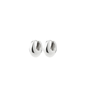 Pilgrim Kaiora Hoop Earrings, Silver