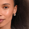 Pilgrim Kaiora Hoop Earrings, Silver