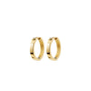 Pilgrim Kairoa Hoop Earrings, Gold