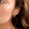 Pilgrim Kairoa Hoop Earrings, Gold