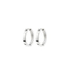 Pilgrim Kairoa Hoop Earrings, Silver