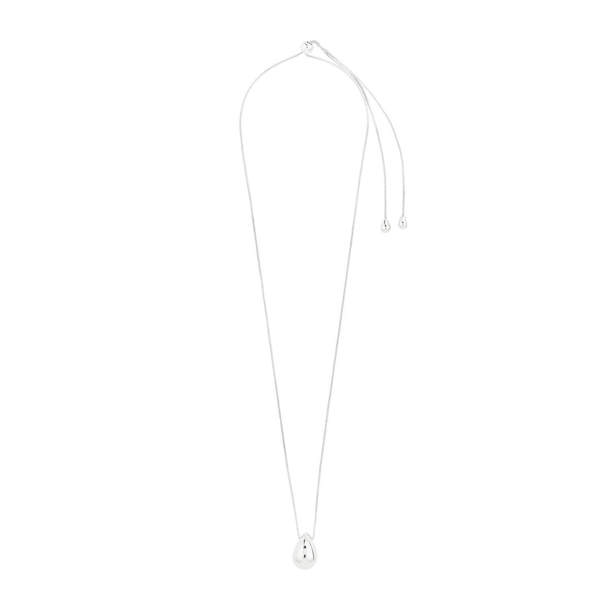 Pilgrim Kaisyn Droplet Necklace, Silver