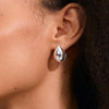 Pilgrim Kaisyn Earrings, Silver
