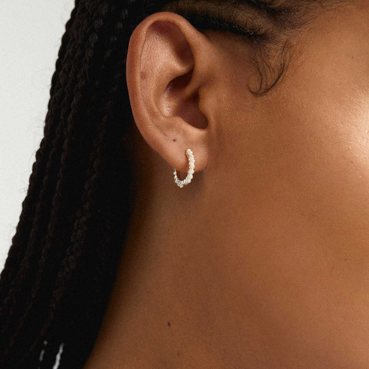 Pilgrim Kalia Earrings, Silver