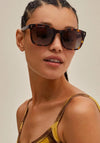 Pilgrim Katya Sunglasses, Tortoise Brown