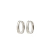 KAYDEN hoops silverplated