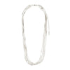 Pilgrim Kira Layer Necklace, Silver