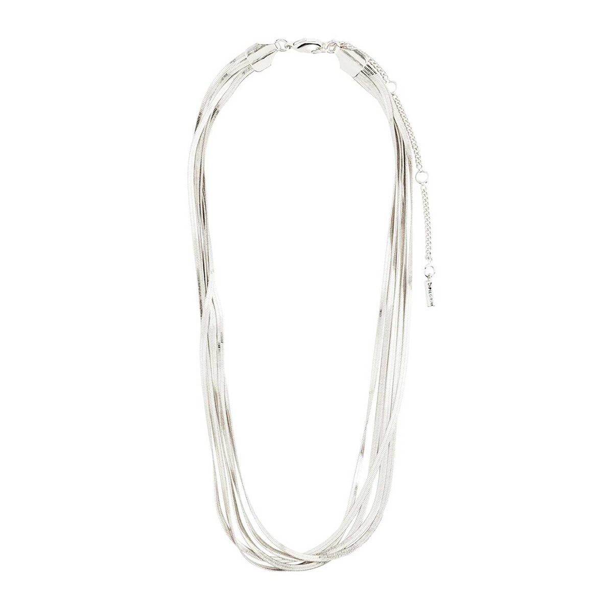 Pilgrim Kira Layer Necklace, Silver