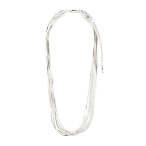 Pilgrim Kira Layer Necklace, Silver