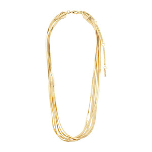 Pilgrim Kira Layer Necklace, Gold