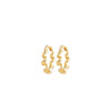 Pilgrim Larisa Twist Earrings, Gold