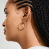 Pilgrim Larisa Twist Earrings, Gold