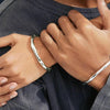 Pilgrim Light Bangle, Silver