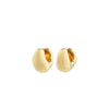 Pilgrim Light Chunky Huggie Hoops, Gold