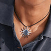 Pilgrim Light Sunshine Pendant Necklace, Silver