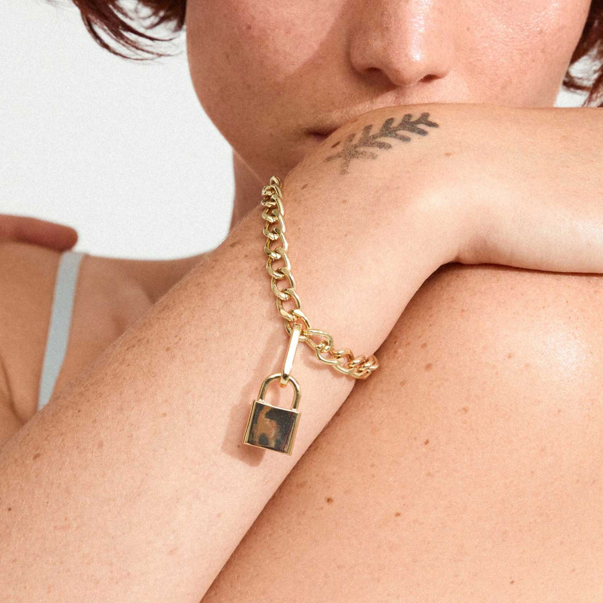 Pilgrim Locket Pendant Charm, Gold
