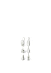 Pilgrim Luiza Pearl Drop Earrings, Silver