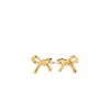 Pilgrim Lysandra Bow Earrings, Gold