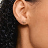 Pilgrim Lysandra Bow Earrings, Gold