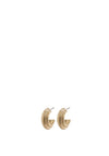 Pilgrim Macie Chunky Hoops, Gold