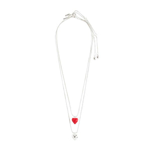 Pilgrim Maeve Double Layer Necklace, Silver
