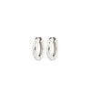 Pilgrim Marlo Chunky Hoop Earrings, Silver