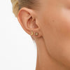 Pilgrim Misha 2 Pack Earrings, Gold