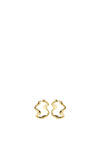 Pilgrim Moon Wave Hoop Earrings, Gold