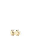 Pilgrim Naia Mega Chunky Hoop Earrings, Gold