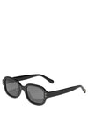Pilgrim Nella Square Sunglasses, Black