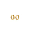 NEVAEH hoops goldplated