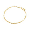 Pilgrim Nova Ankle Chain, Gold