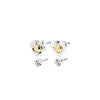 Pilgrim Nova Set of 2 Earrings, Silver