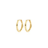 Pilgrim Nova Hoop Earrings, Gold