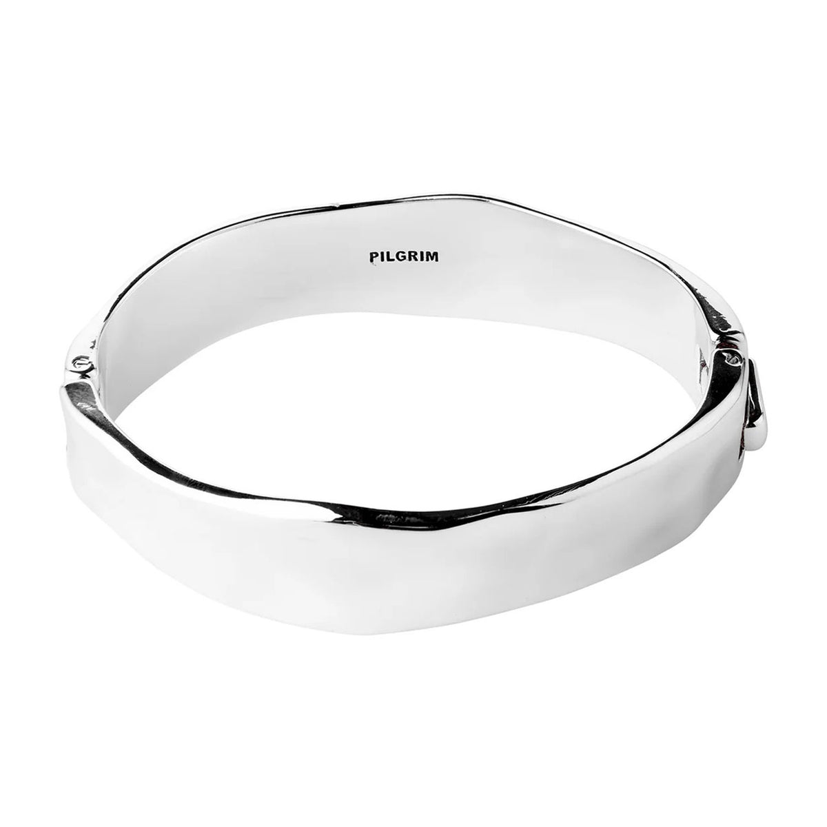 Pilgrim Now Bangle, Silver