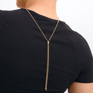 Pilgrim Now Necklace, Gold & Red