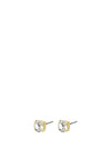 Pilgrim Original Crystal Earrings, Gold