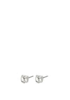 Pilgrim Original Crystal Earrings, Silver