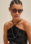 Pilgrim Paola Cable Chain Sunglasses Chain, Silver