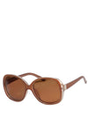 Pilgrim Parker Polarised Sunglasses, Light Brown