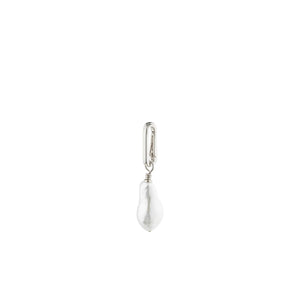 Pilgrim Pearl Pendant Charm, Silver
