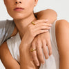 Pilgrim Phase Adjustable Ring, Gold