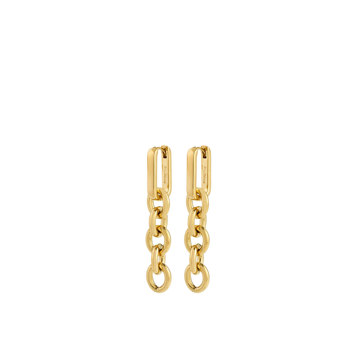 PHASE earrings goldplated