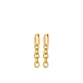 PHASE earrings goldplated