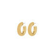 PHASE large hoops goldplated