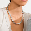 PHASE necklace silverplated