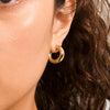 PHASE small hoops goldplated