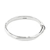 Pilgrim Presence Bangle, Silver